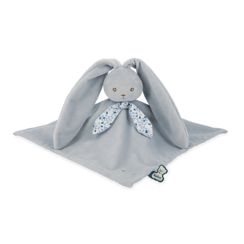 Kaloo Lapinoo Doudou plat lapin bleu 35 cm
